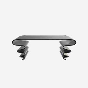 Desk with Glass